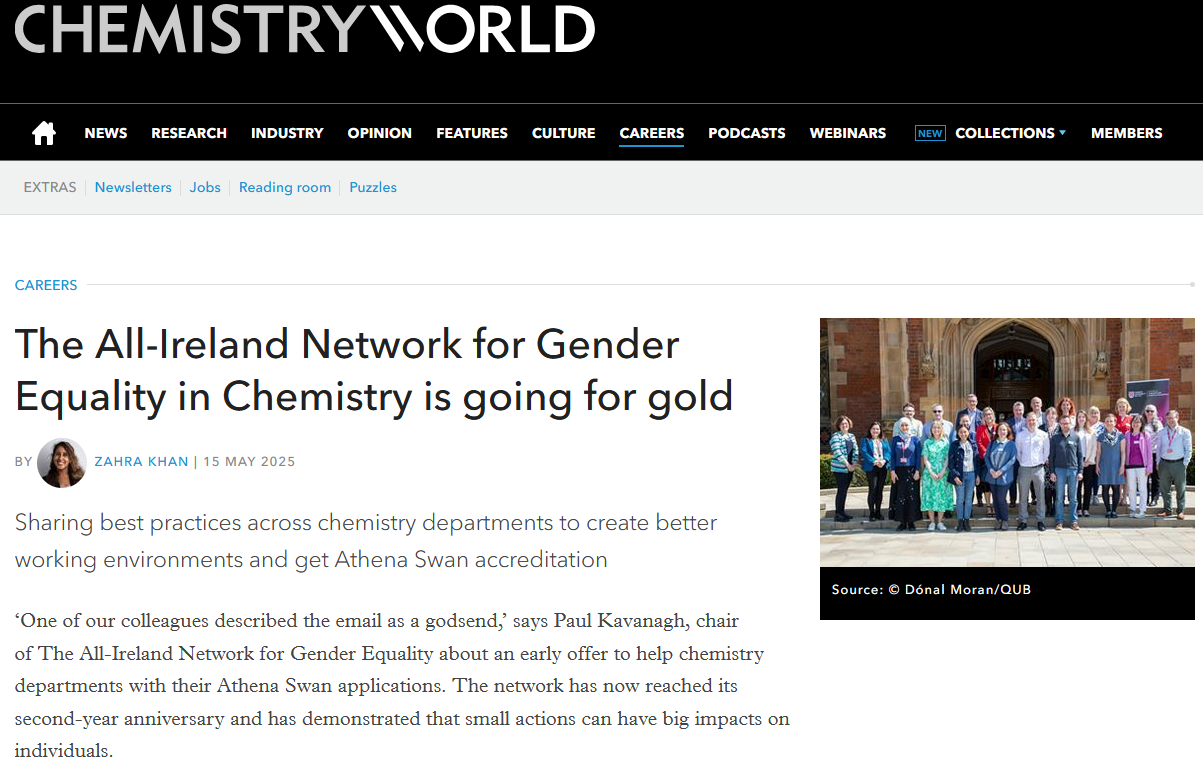 Chemistry World article screenshot